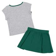 Michigan State Colosseum Toddler Minds for Molding Top and Skort Set